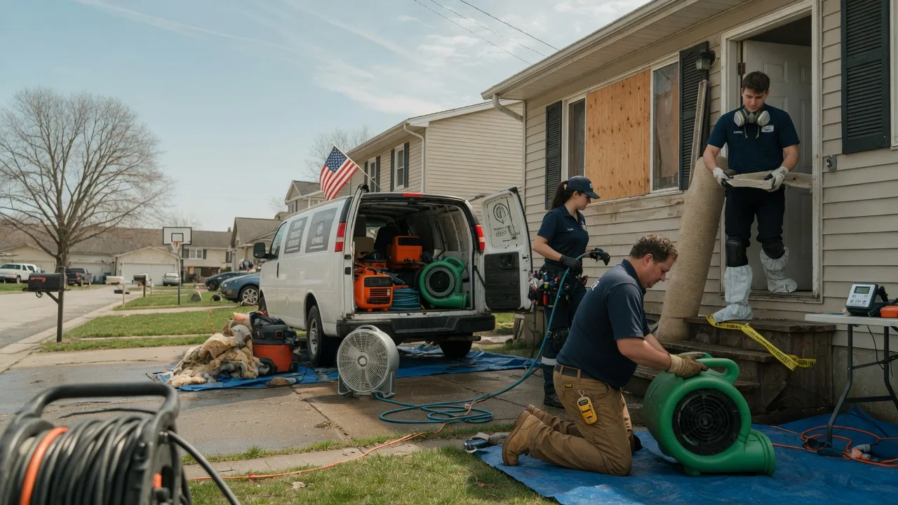 Water Damage Restoration in Eden, WI near me
